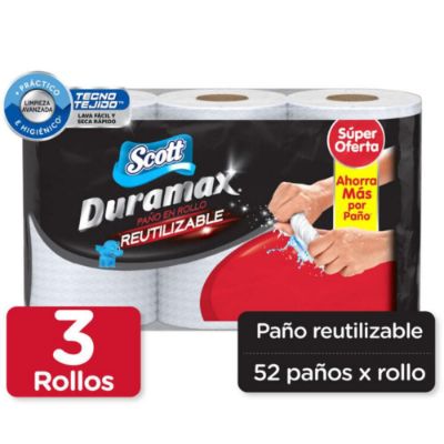Imagen de Toalla Reutilizable Scott Rollo Duramax (3 und)