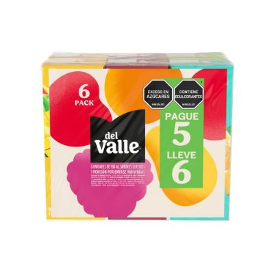 Imagen de Jugo Del Valle Frutal Surtido x6 Und 188ml (940 ML)