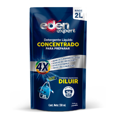Imagen de Detergente Liquido Eden Concentrado x330 ML