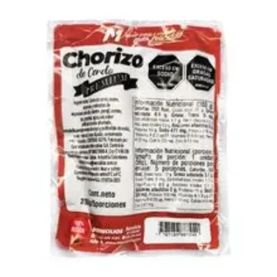 Imagen de Chorizo M Cerdo Premium x280 Gr