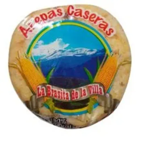 Imagen de Arepas La Brasita De La Villa  Blancas y Amarillas 5 Und  x 450Gr