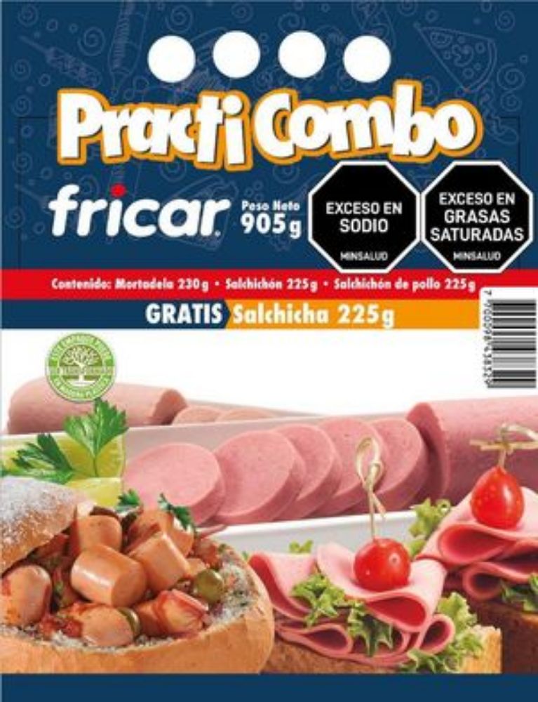 Imagen de Practi Combo Gts Salchicha FRICAR 680 gr