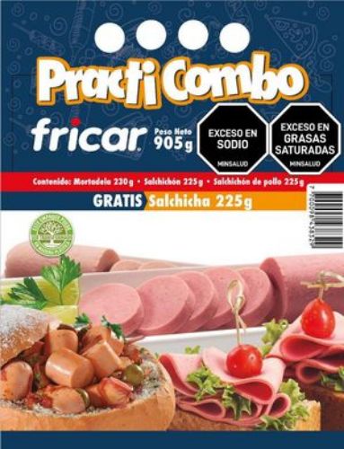 Imagen de Practi Combo Gts Salchicha FRICAR 680 gr