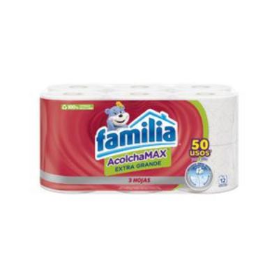 Imagen de Papel higiénico FAMILIA Acolchamax extra grande x12 rollos (288 mts)