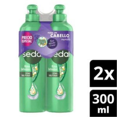 Imagen de Crema Para Peinar SEDAL Rizos Definidos Todo El Día (600 ml)