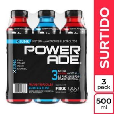 Imagen de Bebida hidratante POWERADE surtido x3und 500ml (1500 ml)