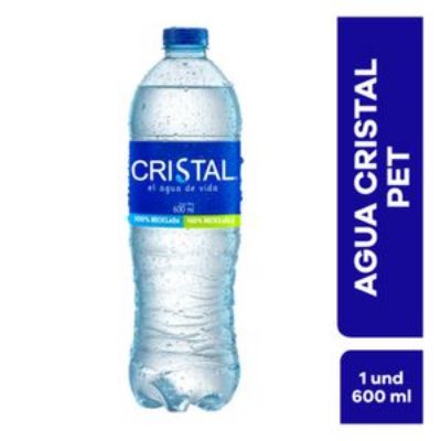 Imagen de Agua CRISTAL sin gas botella (600 ml)