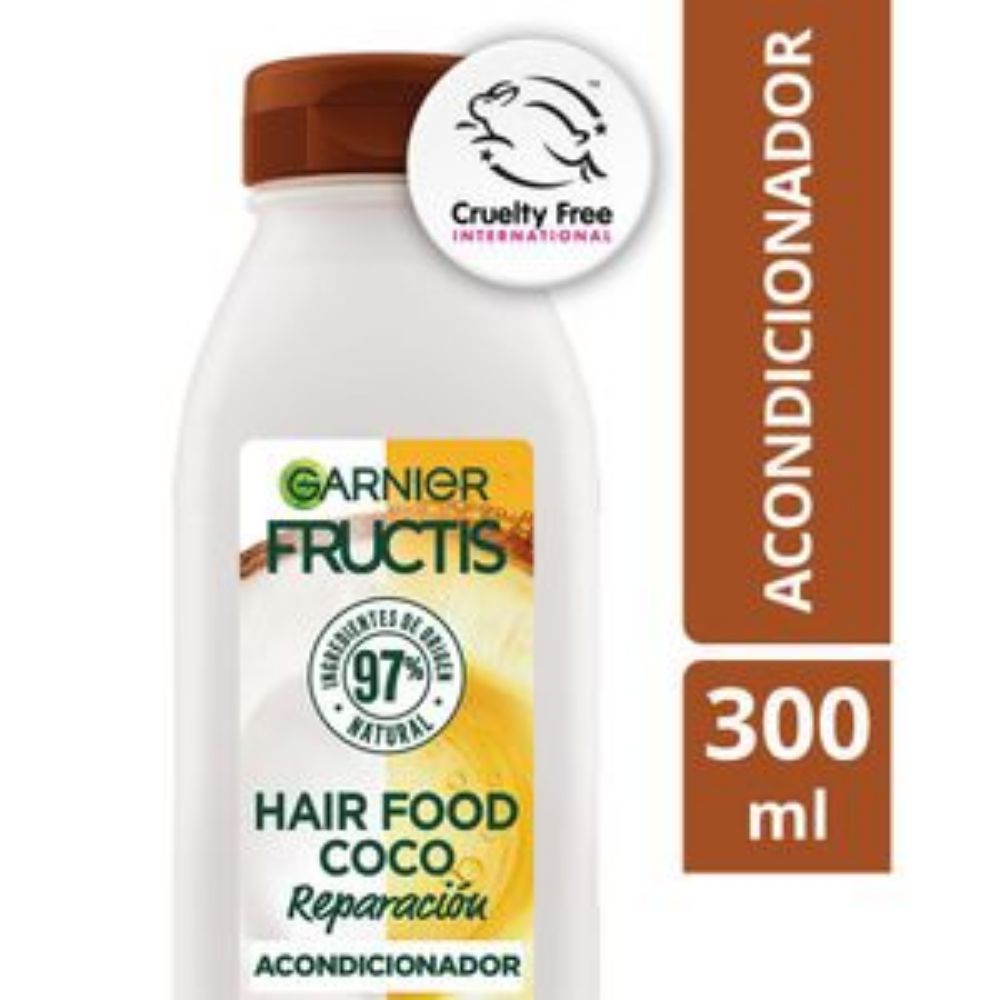 Imagen de Acondicionador HAIR FOOD Garnier coco reparación (300 ml)