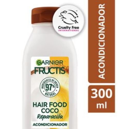 Imagen de Acondicionador HAIR FOOD Garnier coco reparación (300 ml)