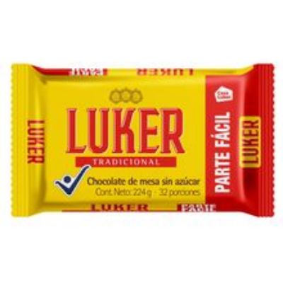 Imagen de Chocolate LUKER tradicional x224 g