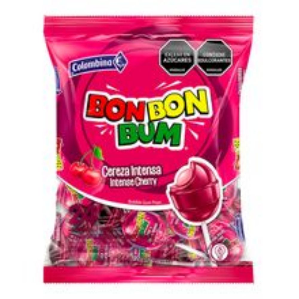 Imagen de Bon bon bum COLOMBINA cereza x456 g