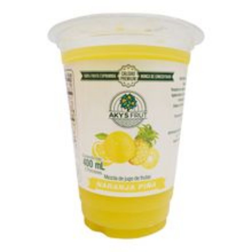 Imagen de Jugo AKY´S FRUT naranja piña x400 ml