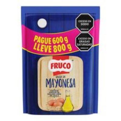 Imagen de Mayonesa FRUCO pague 600 lleve 800 g