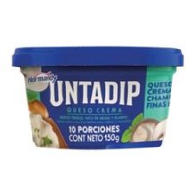 Imagen de Queso crema NORMANDY champiñón y finas hierbas x150 g