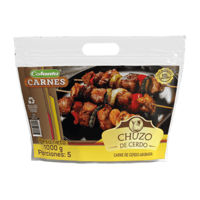 Imagen de Chuzo de Cerdo 1 Kg X 5 Porciones