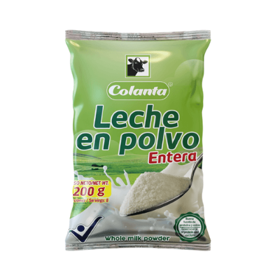 Imagen de Leche en Polvo Entera Colanta X 200 gr