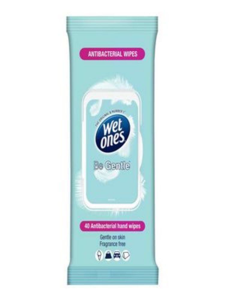Imagen de Toallitas humedas WET ONES Antibacteriales para manos x40 und
