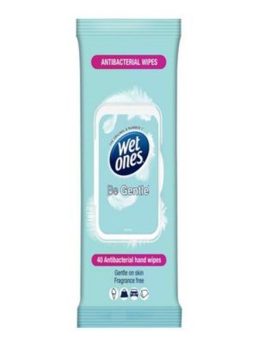 Imagen de Toallitas humedas WET ONES Antibacteriales para manos x40 und