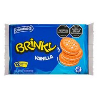 Imagen de Galletas BRINKY vainilla 12 unds x32 g c/u