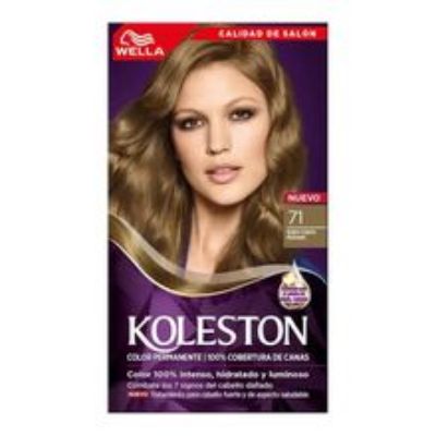 Imagen de Tinte KOLESTON cenizo mediano kit 71