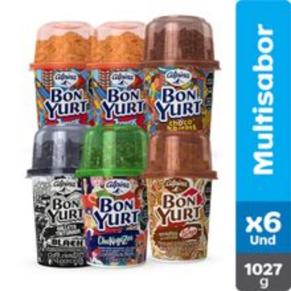 Imagen de Bon yurt ALPINA multisabor 6 unds x170 g