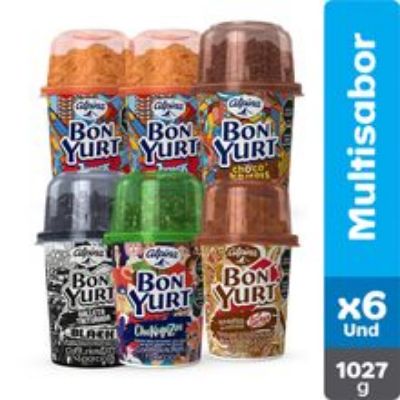 Imagen de Bon yurt ALPINA multisabor 6 unds x170 g