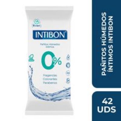 Imagen de Pañitos húmedos intimos INTIBON x42 unds
