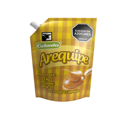 Imagen de Arequipe Solución Colanta Doy Pack X 1 Kg