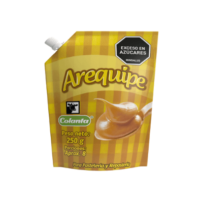 Imagen de Arequipe Solución Colanta Doy Pack X 250 g