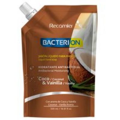 Imagen de Jabón líquido BACTERION vainilla coco x500 ml