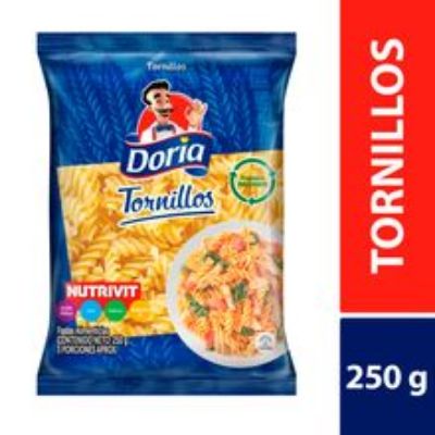 Imagen de Pasta DORIA tornillos x250 g