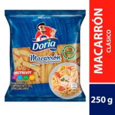 Imagen de Pasta DORIA macarrón x250 g