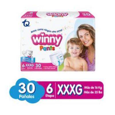 Imagen de Pañales WINNY pants XXXG (30 und)