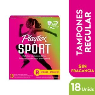 Imagen de Tampones PLAYTEX digitales sport regular (18 und)