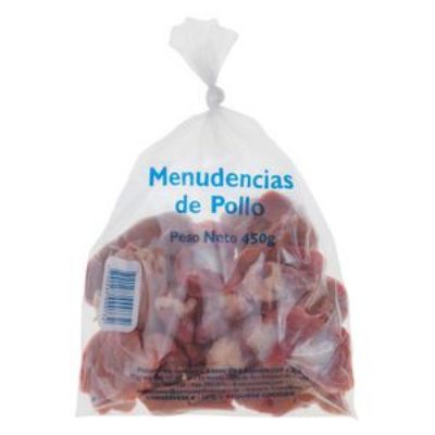 Imagen de Menudencia fina de pollo SMN bandeja (450 gr)