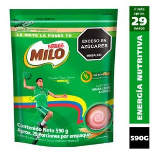 Imagen de Bebida en polvo MILO ActivGO (590 gr)