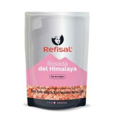 Imagen de Sal REFISAL rosada del Himalaya (400 gr)