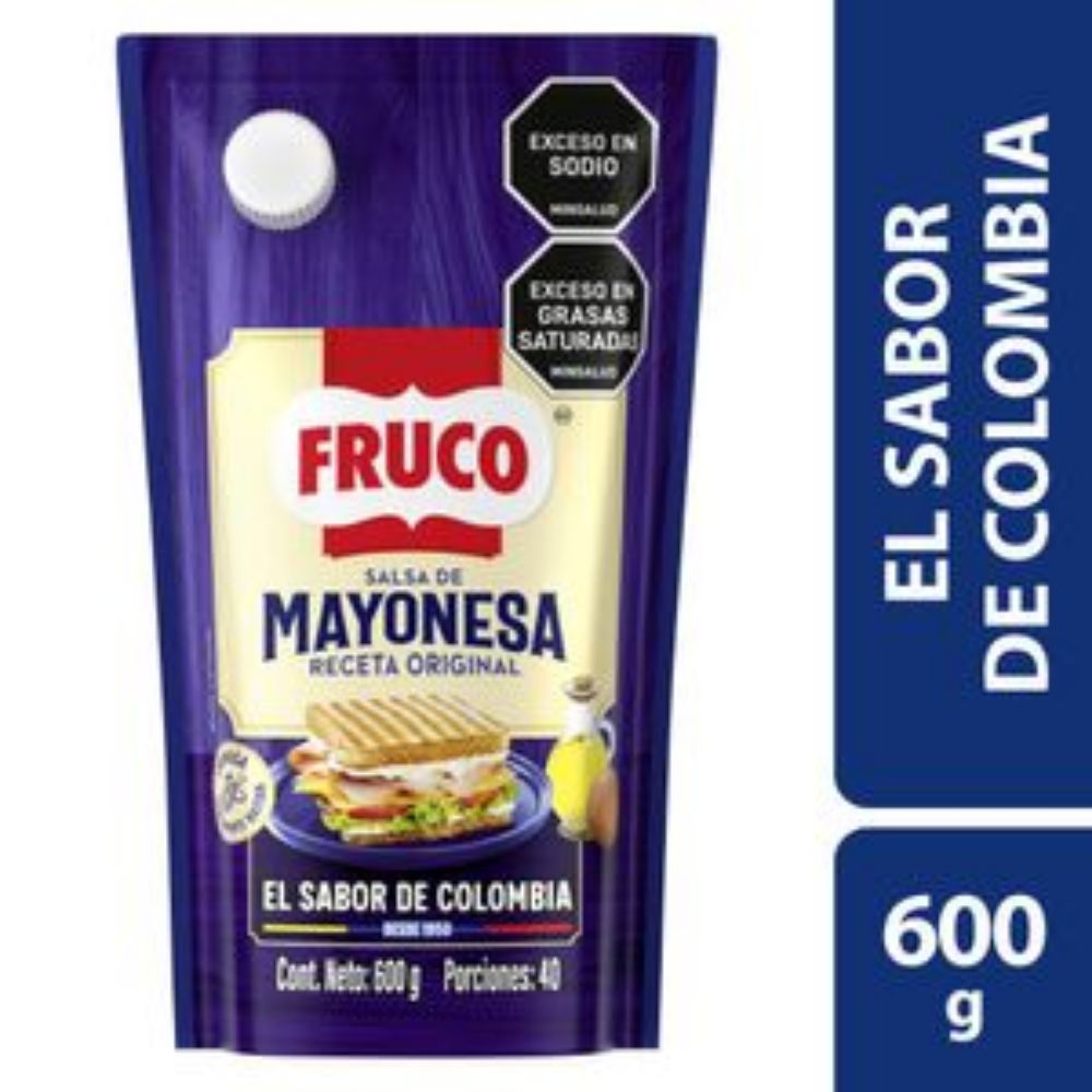 Imagen de Mayonesa FRUCO Baja en Grasa (600 gr)