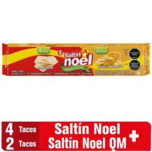 Imagen de Galletas SALTIN NOEL mix tradicional y queso mantequilla (510 gr)