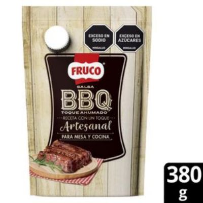 Imagen de Salsa BBQ FRUCO Artesanal Doy Pack (380 gr)
