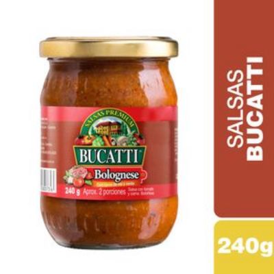Imagen de Salsa para pasta BUCATTI carne bolognesa (240 gr)