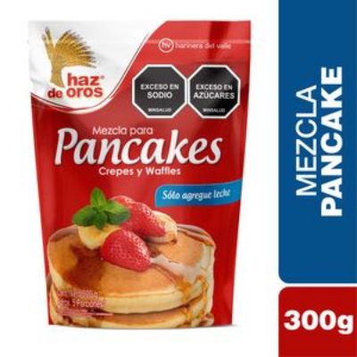 Imagen de Mezcla HAZ DE OROS pancakes, crepes o waffles (300 gr)
