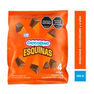 Imagen de Esquinas CHOCORAMO x4unds (200 gr)