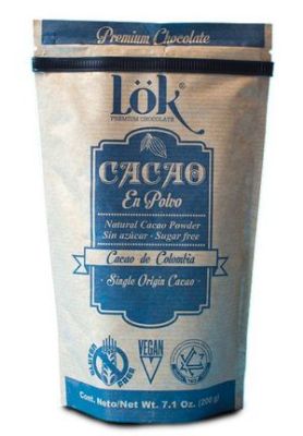 Imagen de Cacao LOK PREMIUM PRODUCTS en polvo natural (200 gr)