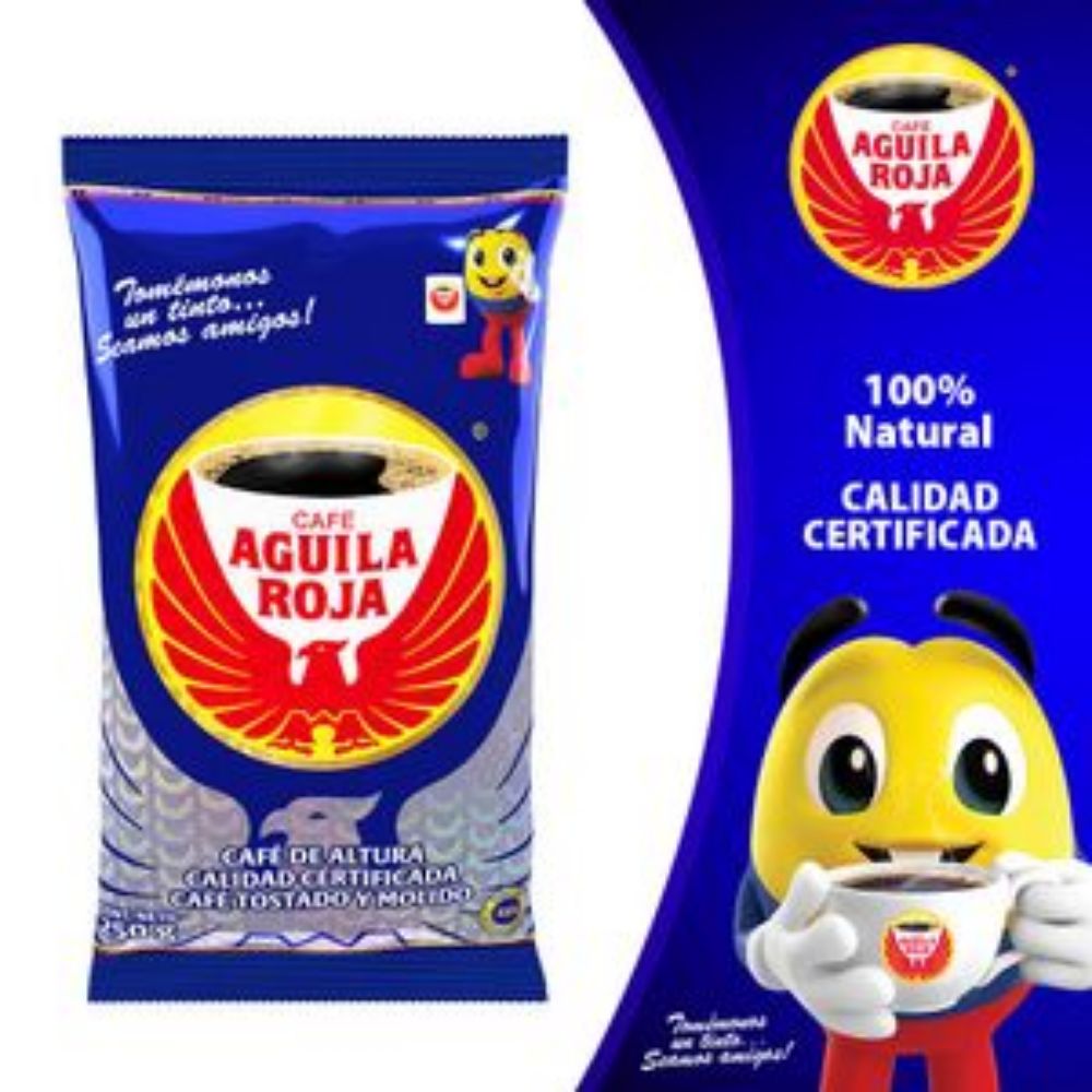 Imagen de Café AGUILA ROJA molido (250 gr)