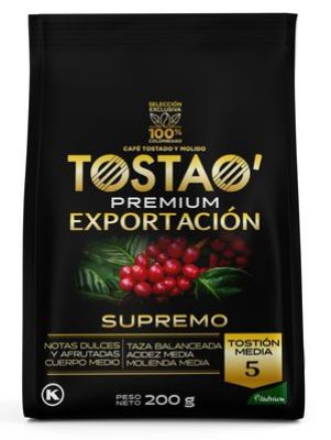 Imagen de Café TOSTAO tostado supremo (200 gr)