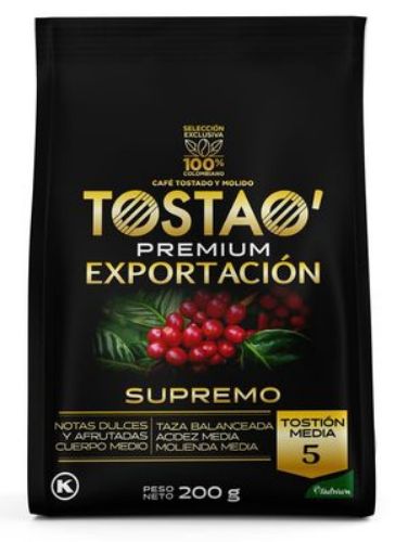 Imagen de Café TOSTAO tostado supremo (200 gr)