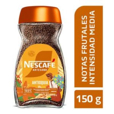 Imagen de Café instantáneo NESCAFE ARTESANO Antioquia (150 gr)