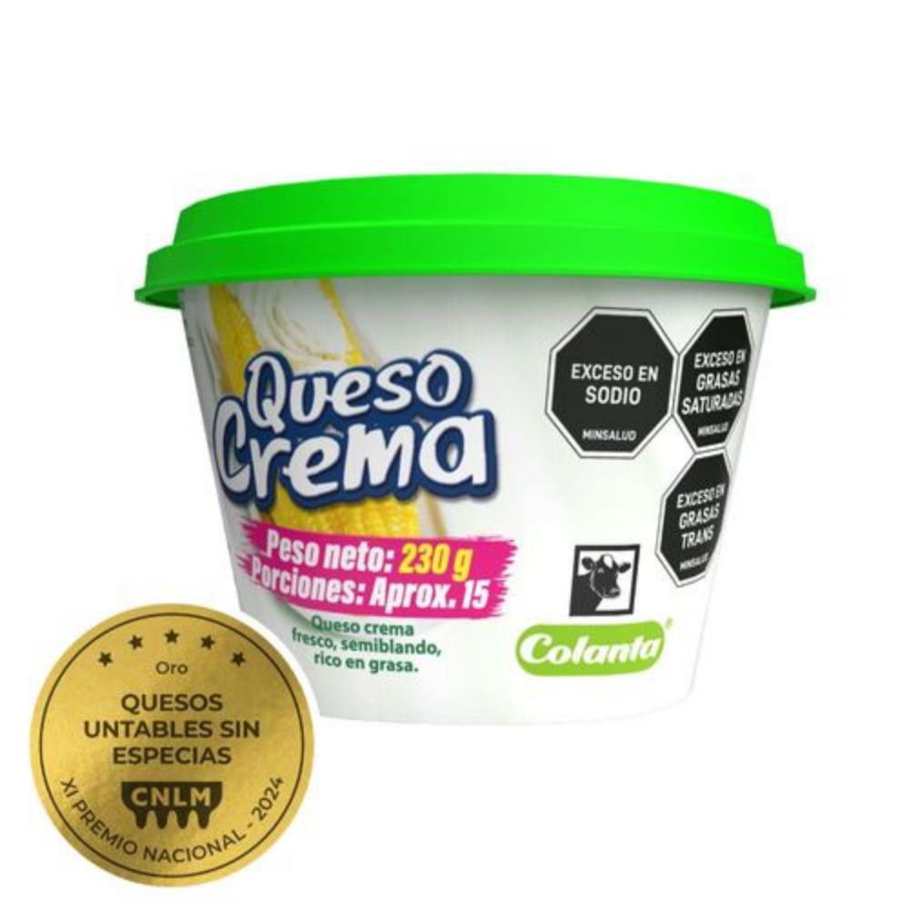 Imagen de Queso Crema Colanta X 230 g