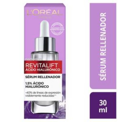 Imagen de Sérum facial Loreal DERMO EXPERTISE rellenador ácido hialurónico (30 ml)